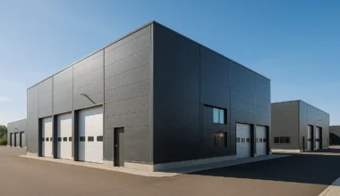 moderne lagerkomplekser i Aalborg