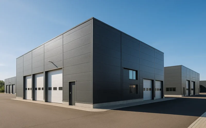 moderne lagerkomplekser i Aalborg